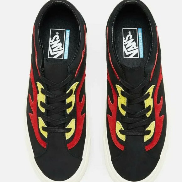 Vans Bold Ni Flame Thrower Nubuck Skate Shoes Women's Size 6.5 Ultracush Sole - Picture 9 of 13